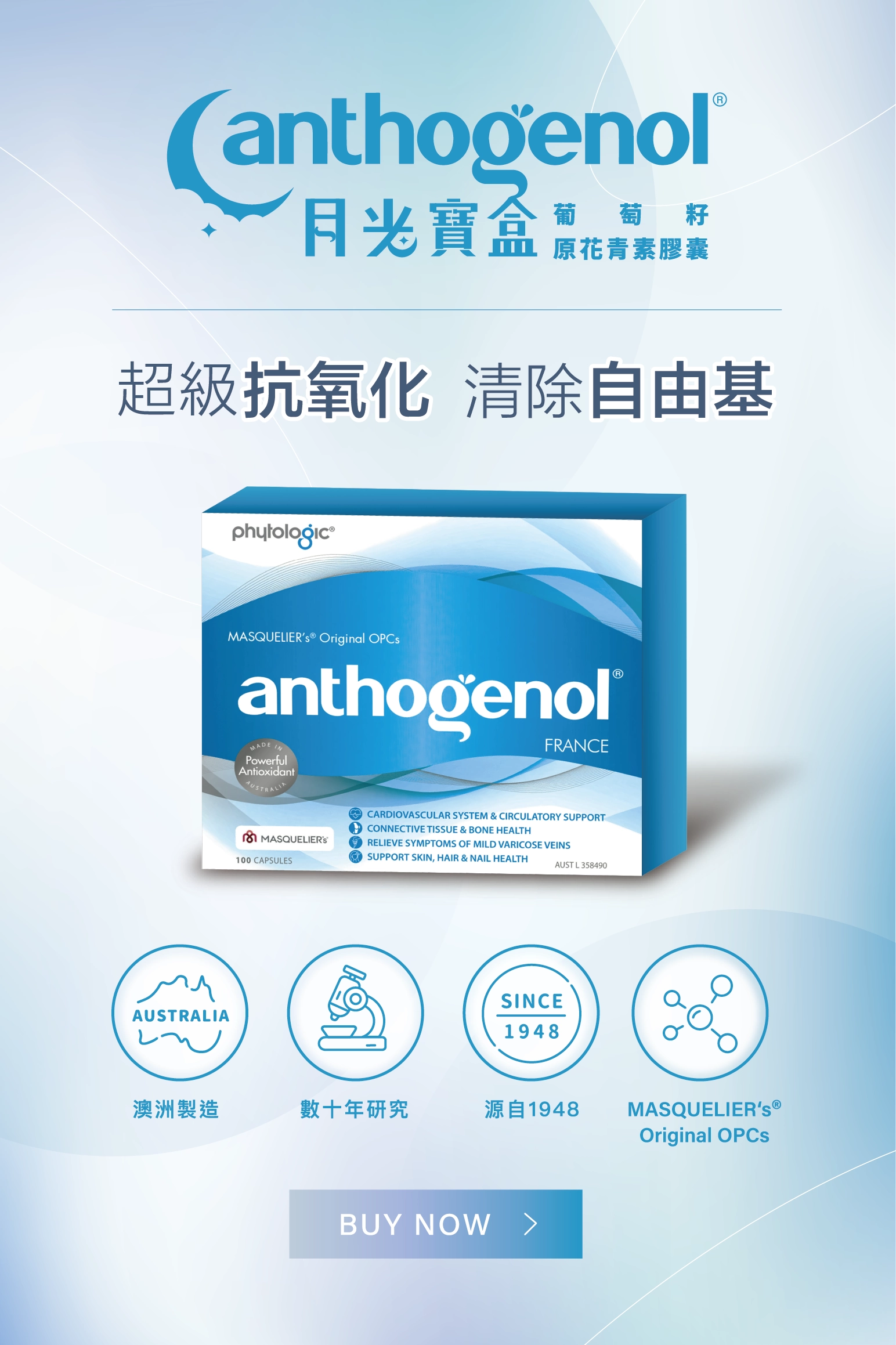 Anthogenol®月光寶盒